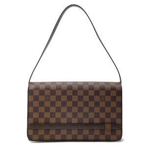 Louis Vuitton Damier Ebene Brown Tribeca Long Handbag Bag